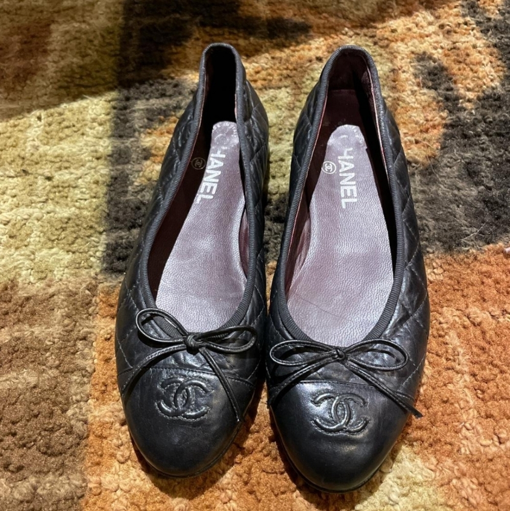 Chanel ballet flats